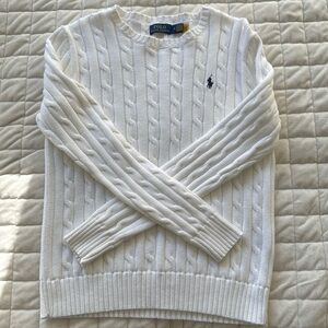 Ralph Lauren cable-knit cotton crewneck